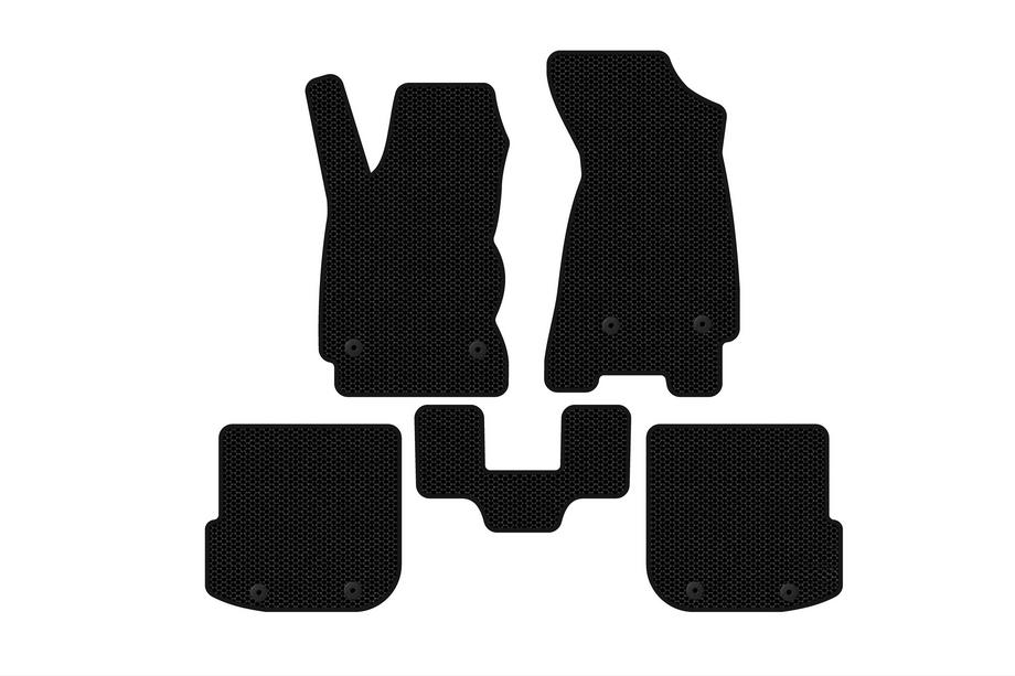 Audi A4 B5 1994–2001 Rubberen automatten Carsuit (Avant, zwart) Image