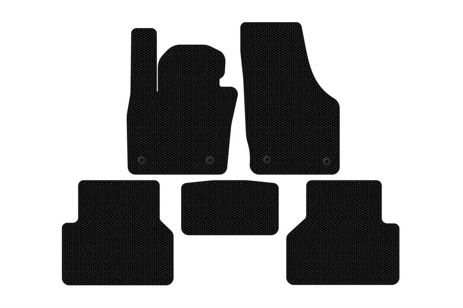 Audi Q3 2011–2019 Carsuit rubberen automatten (Zwart) Foto 1