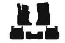 BMW 7 Serie F01/F02 2008–2015 Rubber vloermatten Carsuit (voor F01, zwarte) foto 1
