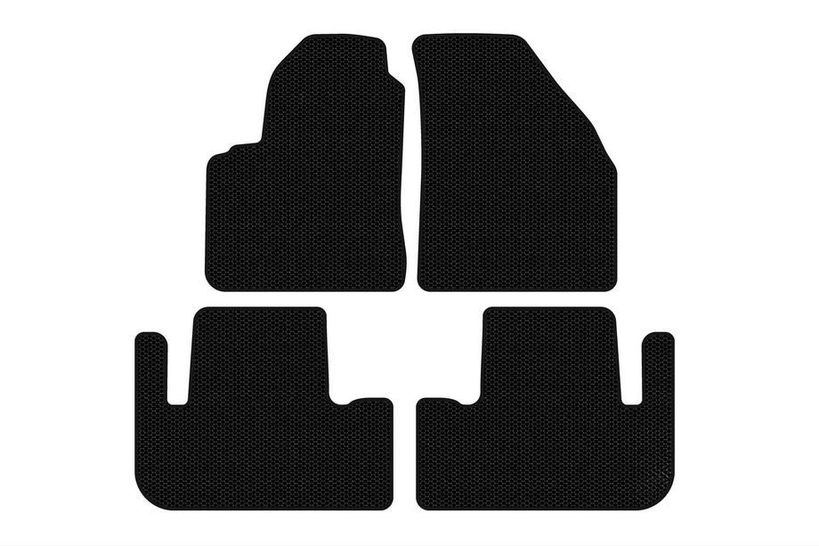 Chevrolet Tacuma/Rezzo 2000–2008 Carsuit rubberen automatten (Zwart) Image