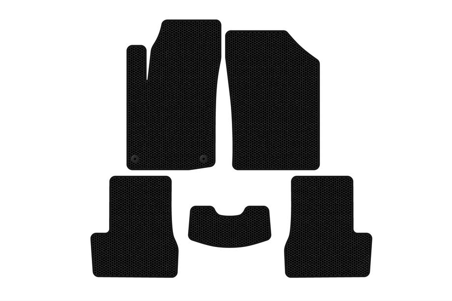 Citroen C-3 2009–2016 Rubberen automatten Carsuit (HB, zwart) Image