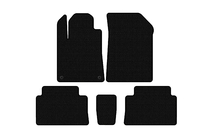 Citroen C-5 2001–2008 Carsuit rubberen automatten (Zwart) foto 1