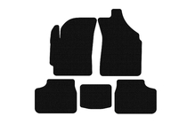 Daewoo Matiz 1998–2008 Carsuit rubberen automatten (Zwart) foto 1