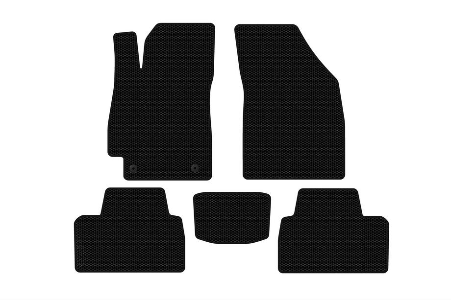 Daewoo Nubira 1997–1999 Rubberen vloermatten Carsuit (SD, zwart) Image