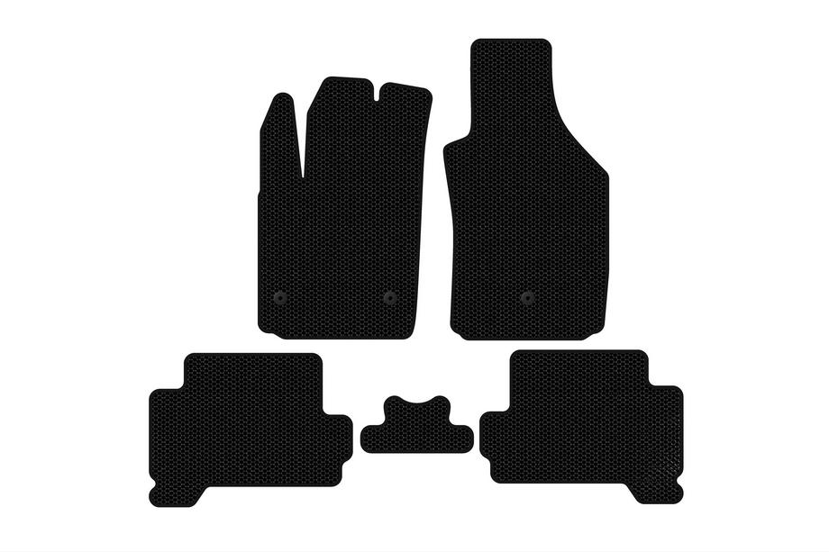 Fiat 500/500L 2013–2022 Rubberen automatten Carsuit (voor 500 Electric, zwart) Image