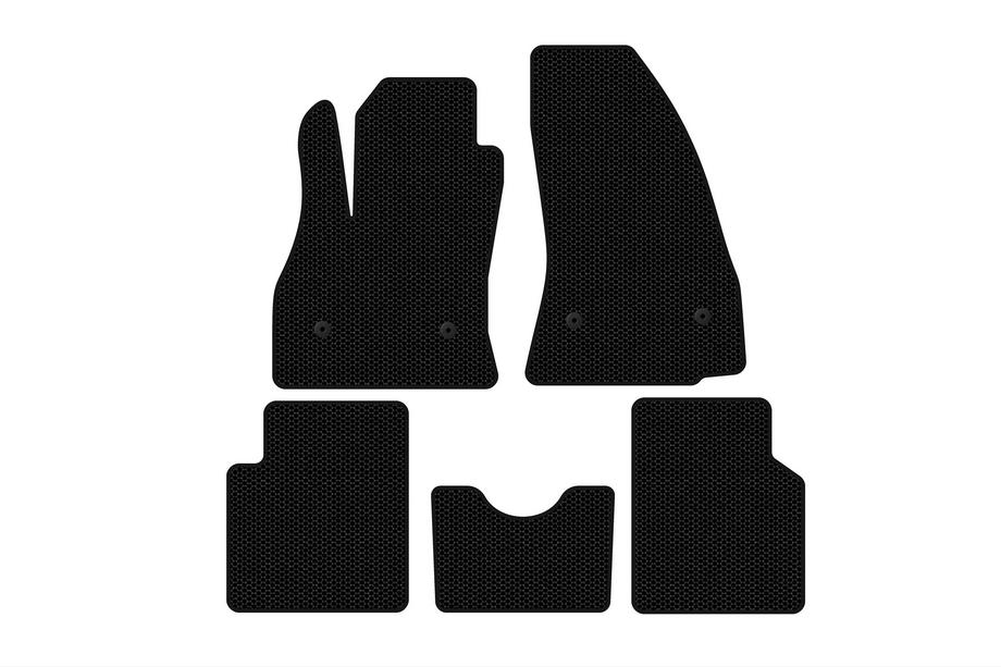 Fiat 500/500L 2013–2022 Rubberen automatten Carsuit (voor 500L, zwart) Image