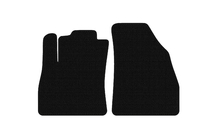 Fiat Fiorino/Qubo 2008–2024 Rubberen voormatten Carsuit (Zwart) foto 1