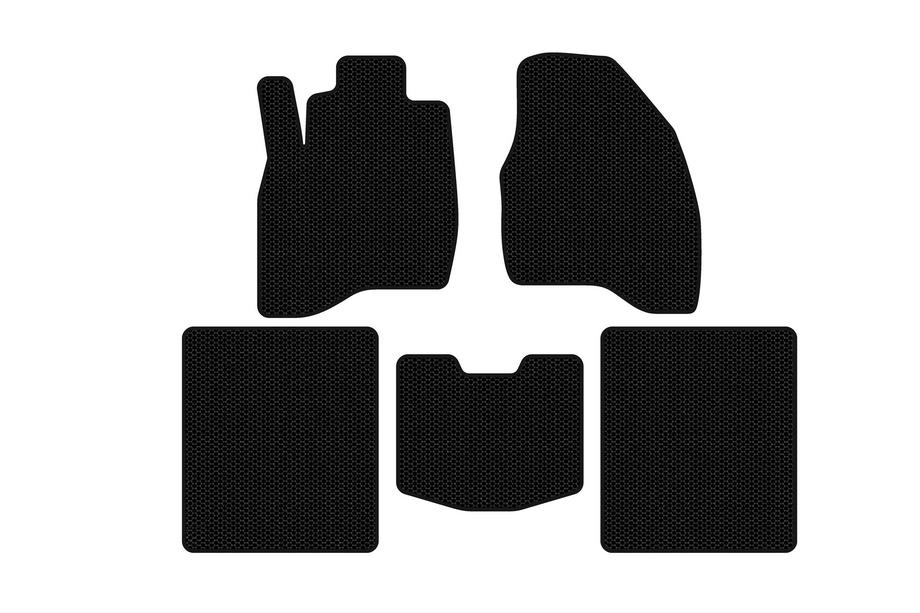 Ford Explorer 2011–2019 Rubberen automatten Carsuit (2015-2019, 5-zits, zwart) Foto 1