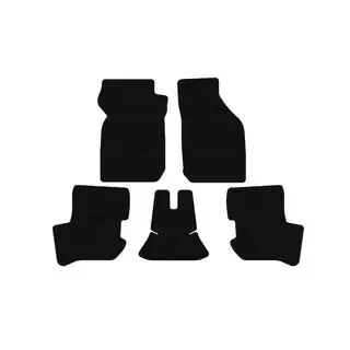 Rubberen automatten Carsuit (HB, zwart)