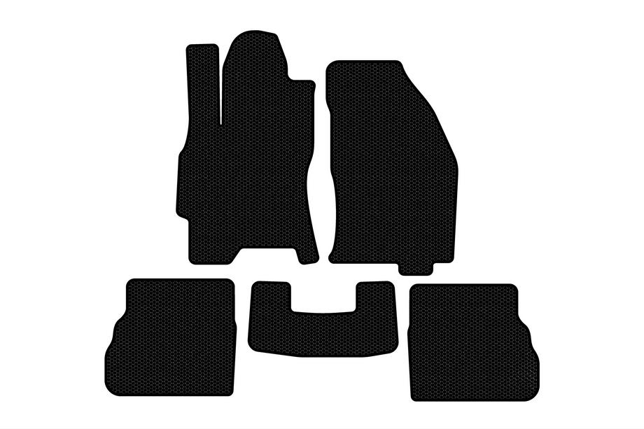 Ford Mondeo 1996–2001 Rubberen vloermatten Carsuit (SD, zwart) Image