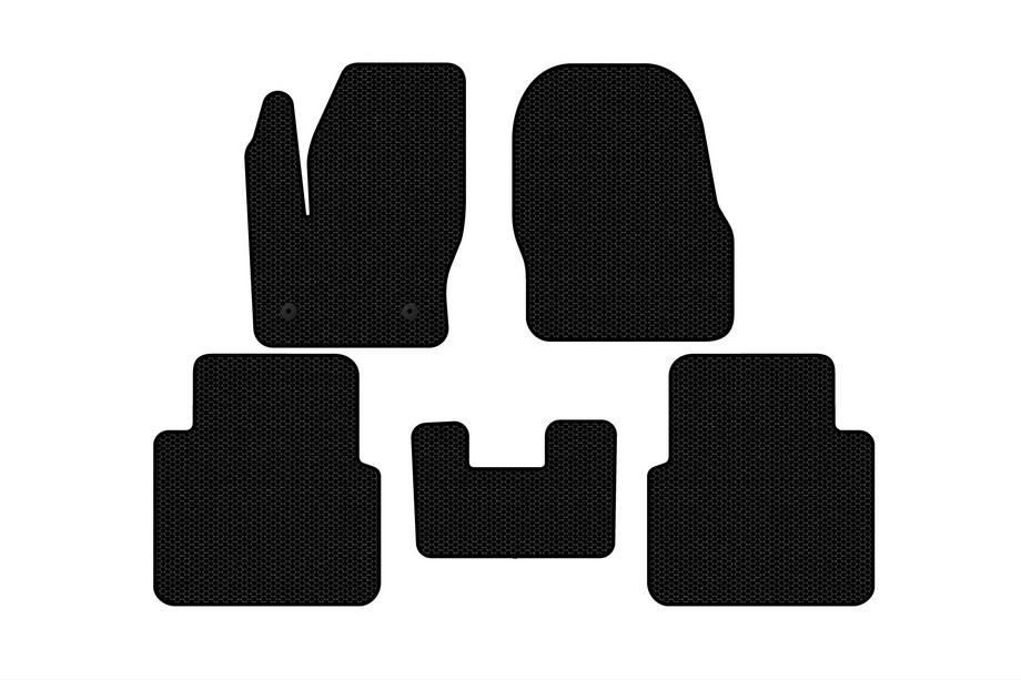 Ford Connect 2014–2021 Carsuit rubberen automatten (Zwart) Foto 1