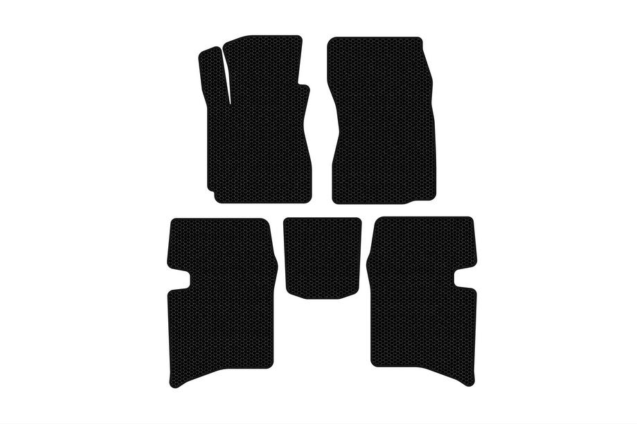 Geely MK 2006–2014 Rubberen vloermatten Carsuit (SD, zwart) Image