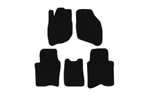 Honda City 2002–2008 Rubberen vloermatten Carsuit (SD, zwart) foto 1