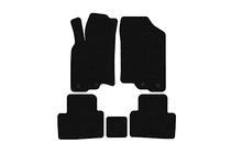 Honda Insight II 2009–2014 Rubberen automatten Carsuit (HB, Hybrid, zwart) foto 1