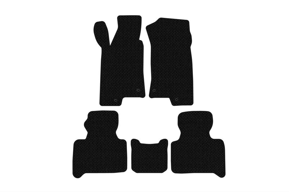 Hummer H3 2005–2010 Carsuit rubberen automatten (Zwart) Image
