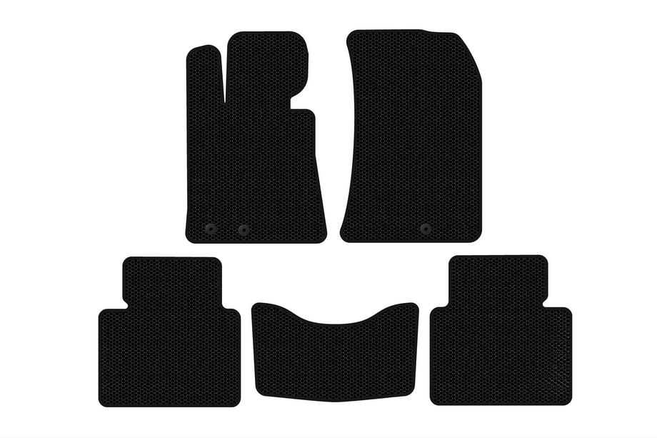 Hyundai Genesis BH 2008–2013 Carsuit rubberen automatten (Zwart) Image