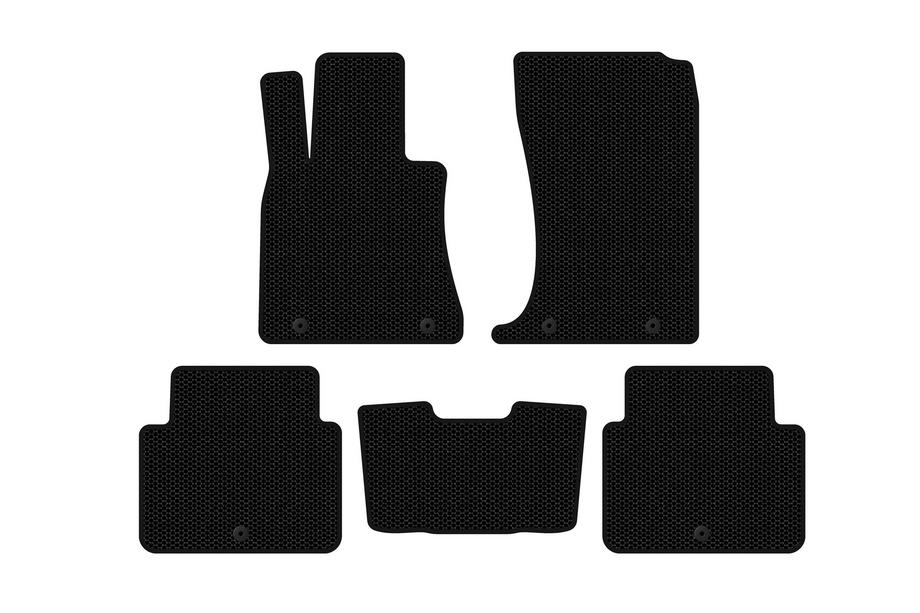 Hyundai Genesis DH 2013–2016 Rubberen vloermatten Carsuit (SD, zwart) Image