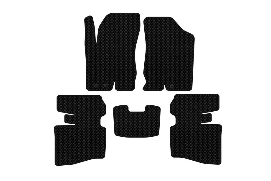 Hyundai I-30 2007–2011 Rubberen automatten Carsuit (SW, zwart) Image
