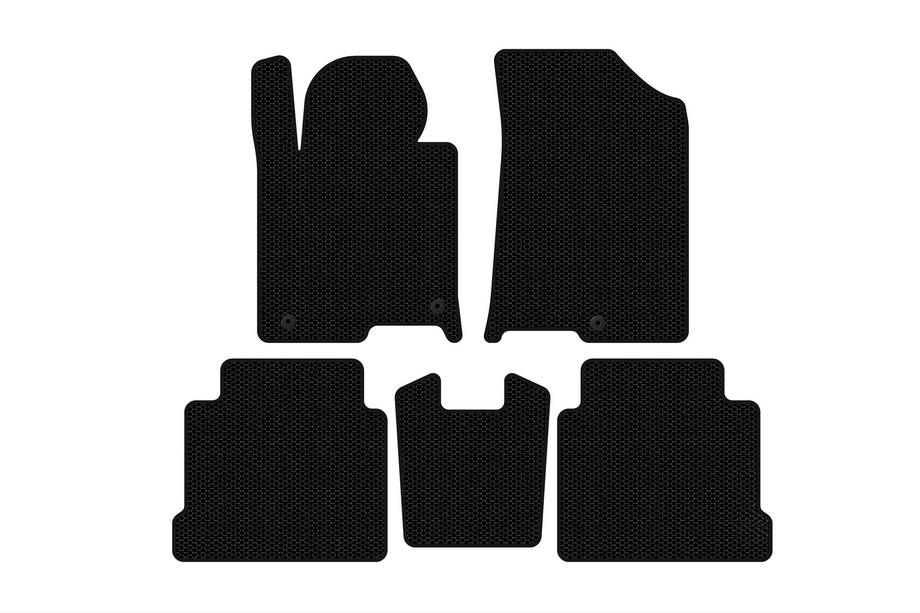 Hyundai Sonata LF 2014–2019 Rubberen automatten Carsuit (zwarte) Image
