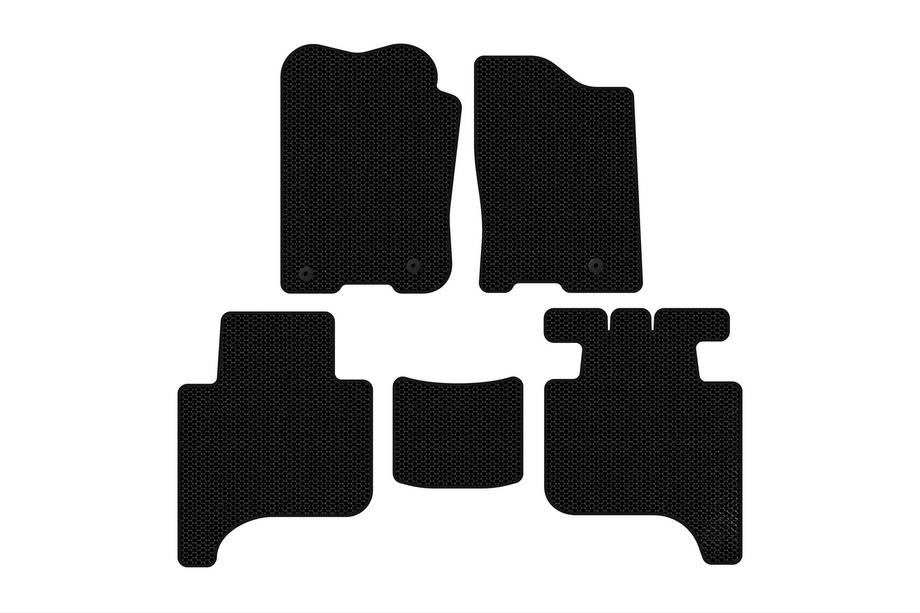Infiniti QX56 2004–2010 Rubberen automatten Carsuit (2 rijen, 2004-2008, zwart) Image