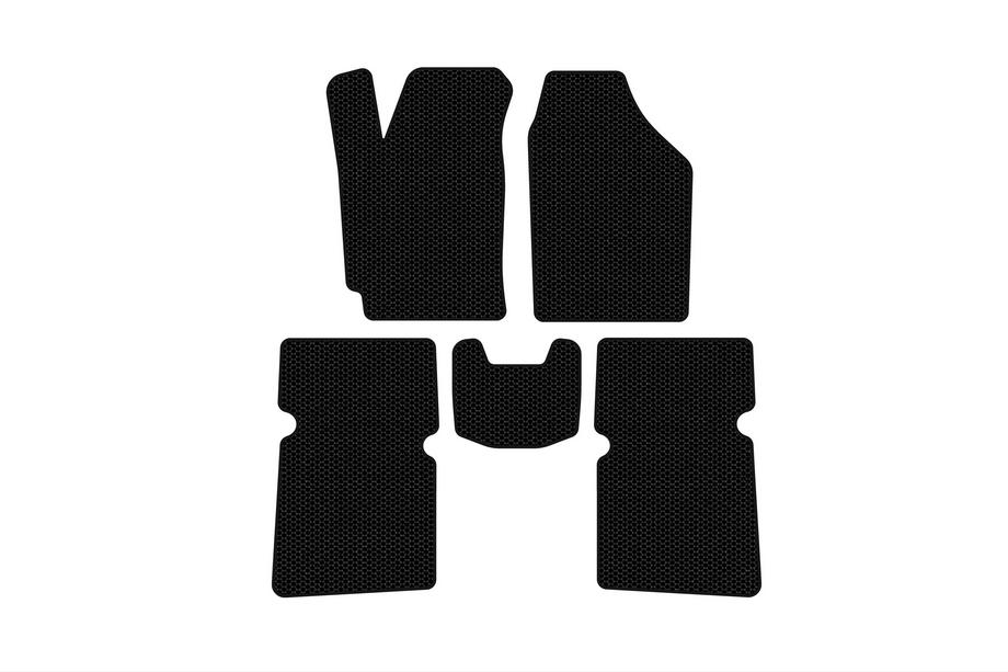 JAC J5 2011–2019 Rubberen vloermatten Carsuit (SD, zwart) Image