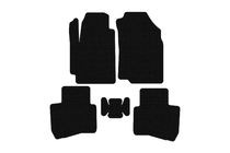 JAC S2 2014–2020 Carsuit rubberen automatten (Zwart) foto 1