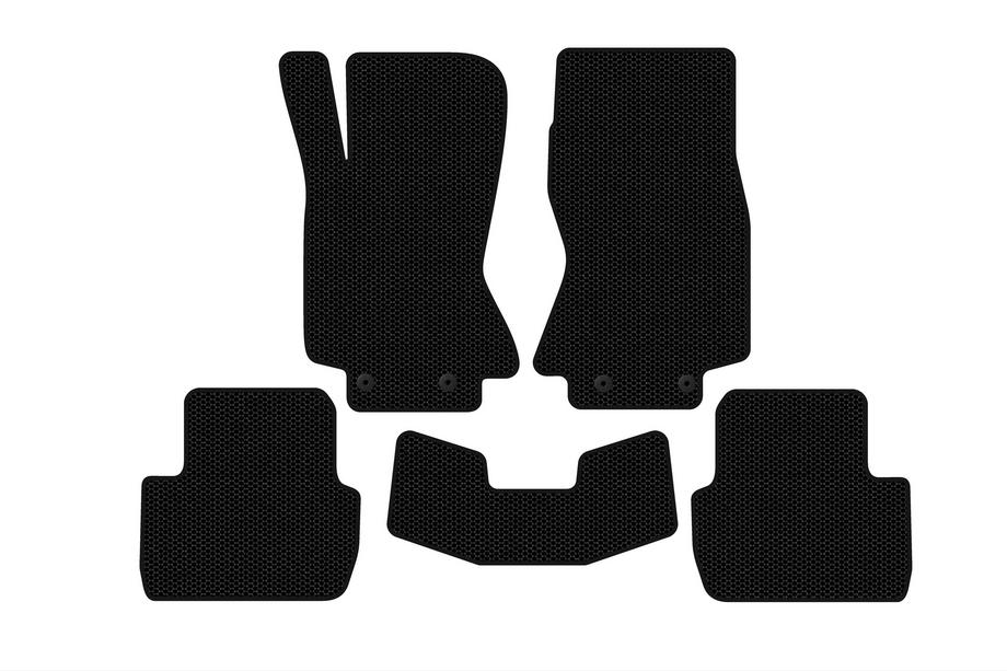 Jaguar S-Type 1999–2008 Carsuit rubberen automatten (Zwart) Image