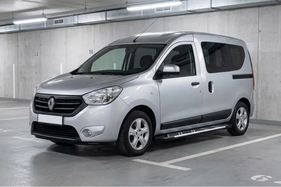 Renault Dokker 2013–2022 Sunrise side steps (set van 2, aluminium) Image