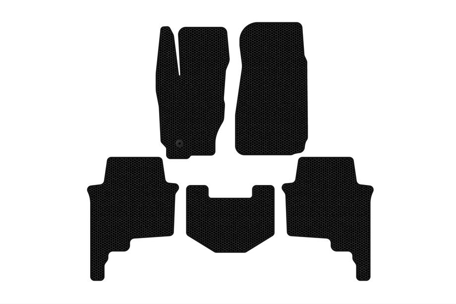 Jeep Commander 2005–2010 Carsuit rubberen automatten (Zwart) Foto 1
