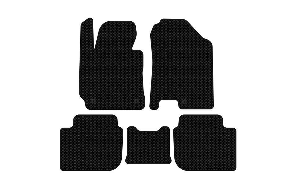 Kia Cerato 3 2013–2018 Rubberen vloermatten Carsuit (SD, zwart) Image