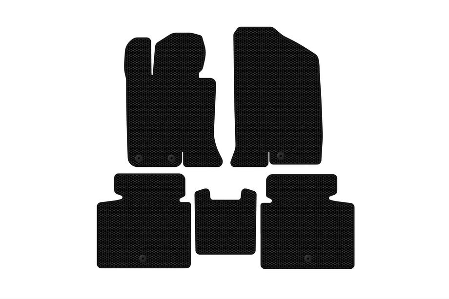 Kia Optima 2010–2016 Rubberen vloermatten Carsuit V-2 (SD, zwart) Image