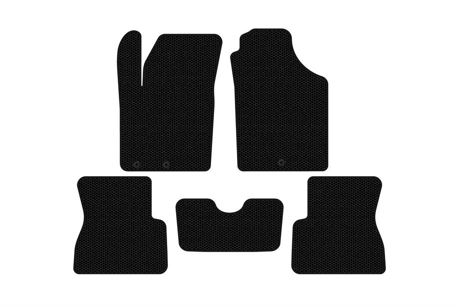 Kia Picanto 2011–2016 Carsuit rubberen automatten (Zwart) Image