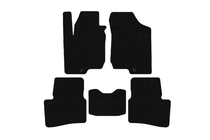 Kia Ceed 2007–2012 Rubberen automatten Carsuit (HB, 3-deurs, zwart) foto 1