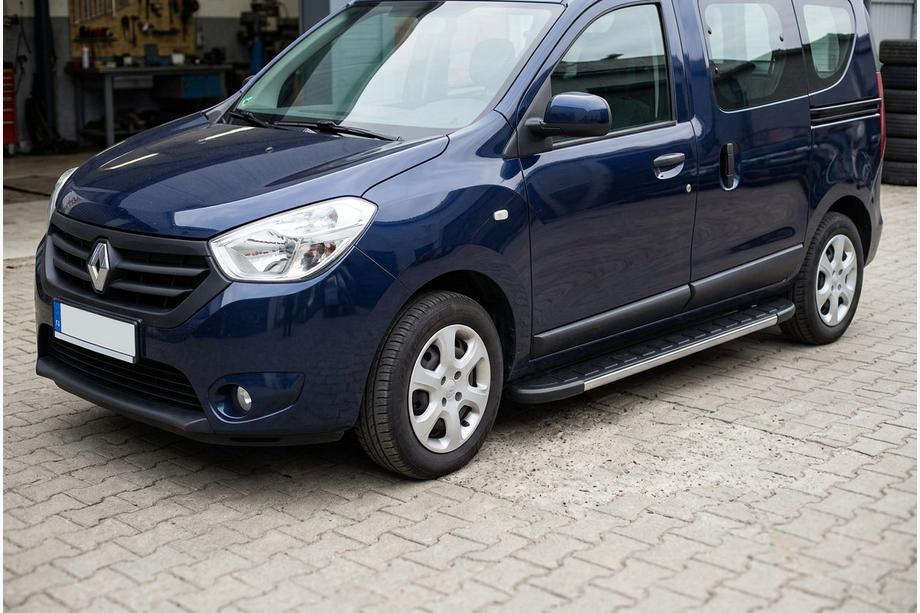 Renault Dokker 2013–2022 Duru side steps (2 stuks, aluminium) Image