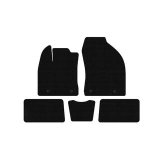 Rubberen automatten Carsuit (HB, Hybrid, zwart) foto 1