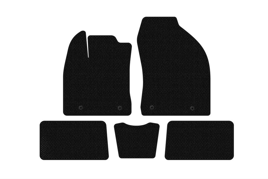 Lexus CT200H 2011–2022 Rubberen automatten Carsuit (HB, Hybrid, zwart) Image