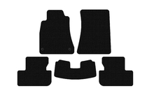 Lexus IS 2005–2013 Rubberen matten Carsuit (SD, 2WD, zwart) foto 1
