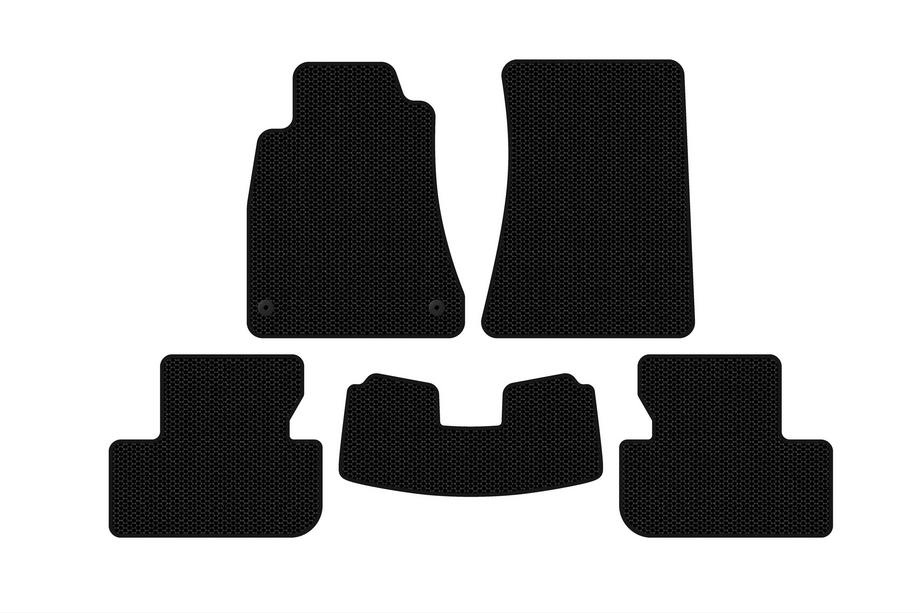 Lexus IS 2005–2013 Rubberen matten Carsuit (SD, 2WD, zwart) Image