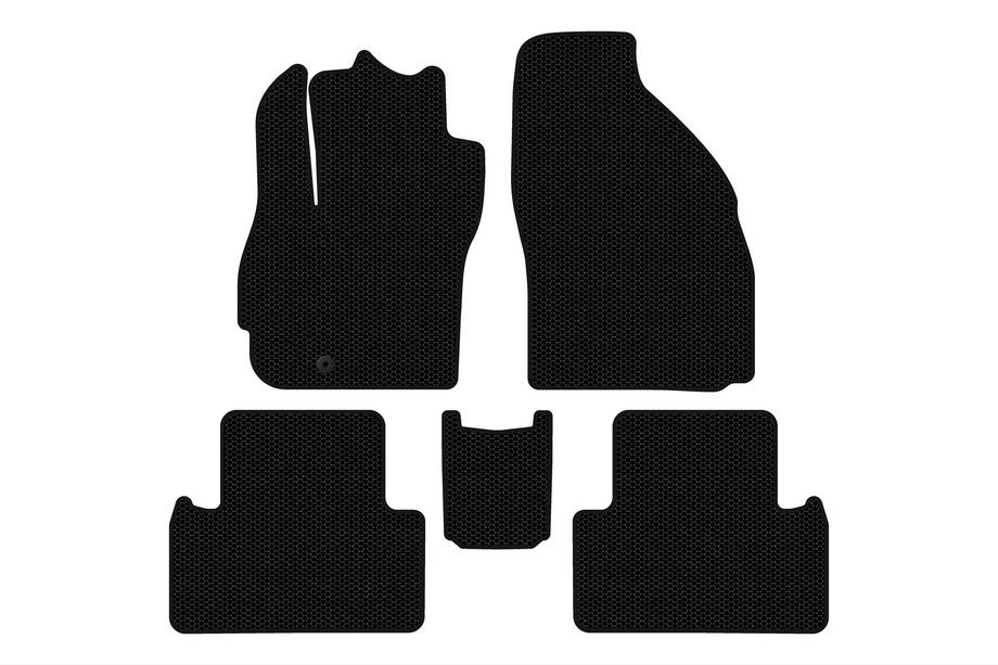 Mazda 5 2005–2009 Carsuit rubberen automatten (2 rijen, 7-zits, zwart) Image