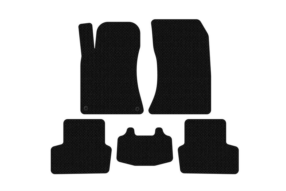 Mercedes CLA C117 2013–2019 Rubberen vloermatten Carsuit (SD, zwart) Image