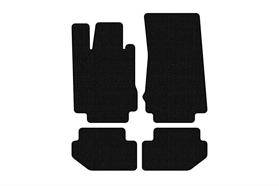 Mercedes CL-klasse C215 1999–2006 Carsuit rubberen automatten (Zwart) Image