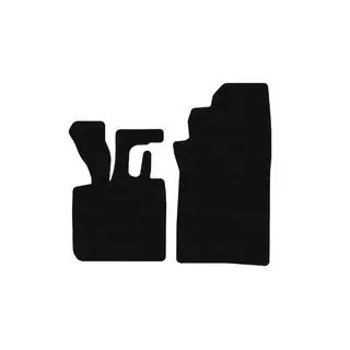 Rubberen automatten Carsuit (1998-2003, Cabriolet, zwart) Smart 1998–2007 foto 1