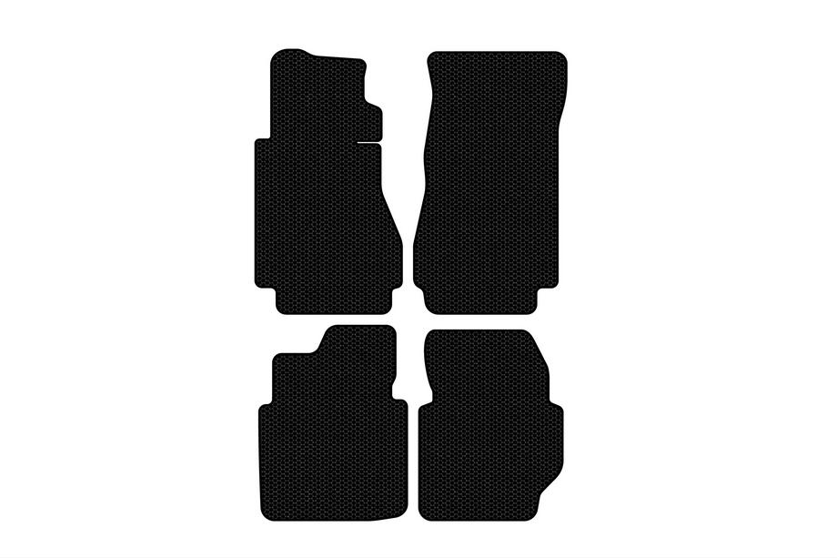 Mercedes W123 1975–1986 Carsuit rubberen automatten (Zwart) Image