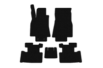 Mercedes A-class W169 2004–2012 Rubber automatten Carsuit (2004-2008, HB, 5-deurs, zwart) foto 1