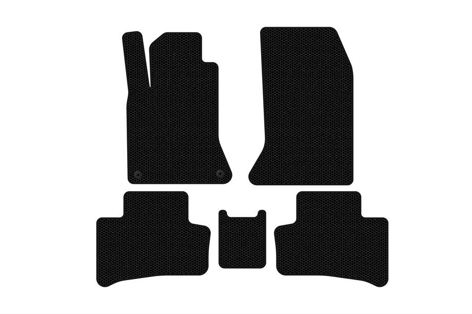 Mercedes B-klasse W246 2011–2018 Carsuit rubberen automatten (2011-2015, Elektro, zwart) Image