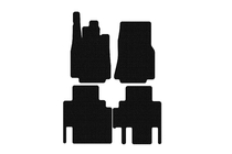 Mercedes Vaneo W414 2001–2005 Carsuit rubberen automatten (Zwart) foto 1