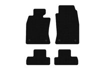 Mini Cooper R50/52/53 2000–2006 Rubberen vloermatten Carsuit (voor R50, zwart) foto 1