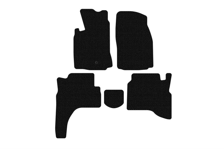 Mitsubishi Pajero Sport 1996–2007 Carsuit rubberen automatten (Zwart) Image
