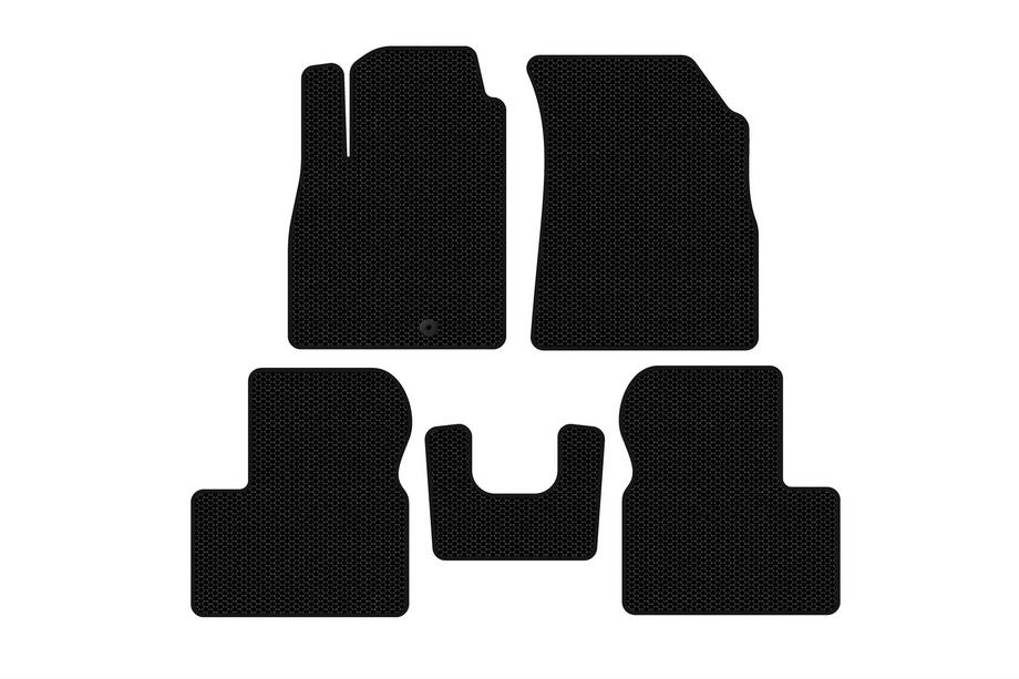Nissan Micra K13 2011–2016 Carsuit rubberen automatten (Zwart) Foto 1