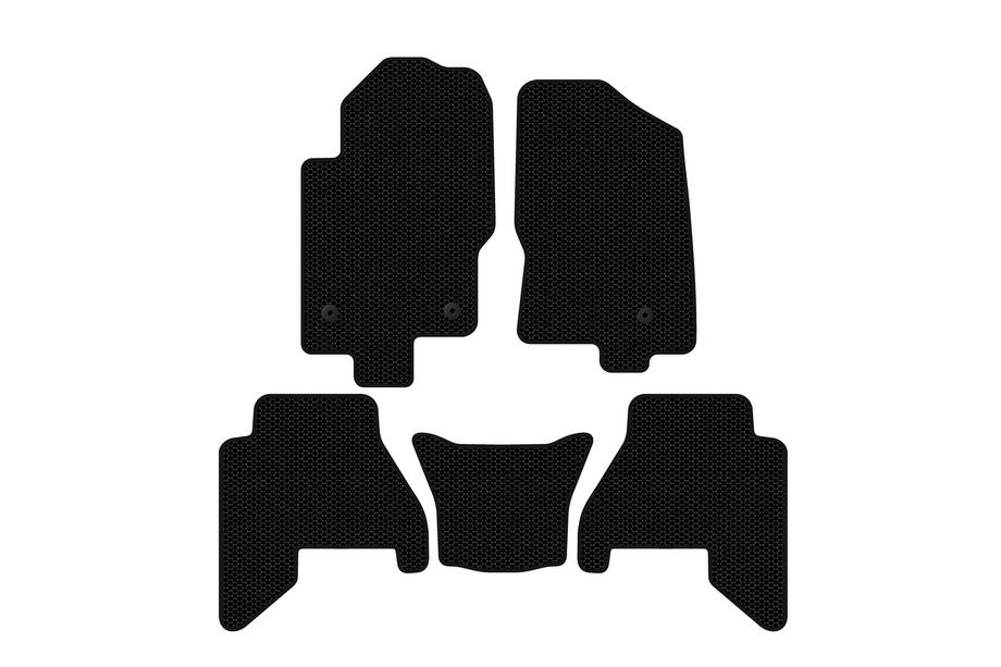 Nissan Pathfinder R51 2005–2014 Rubberen automatten Carsuit V2 (2 rijen, zwart, 2010-2014) Image